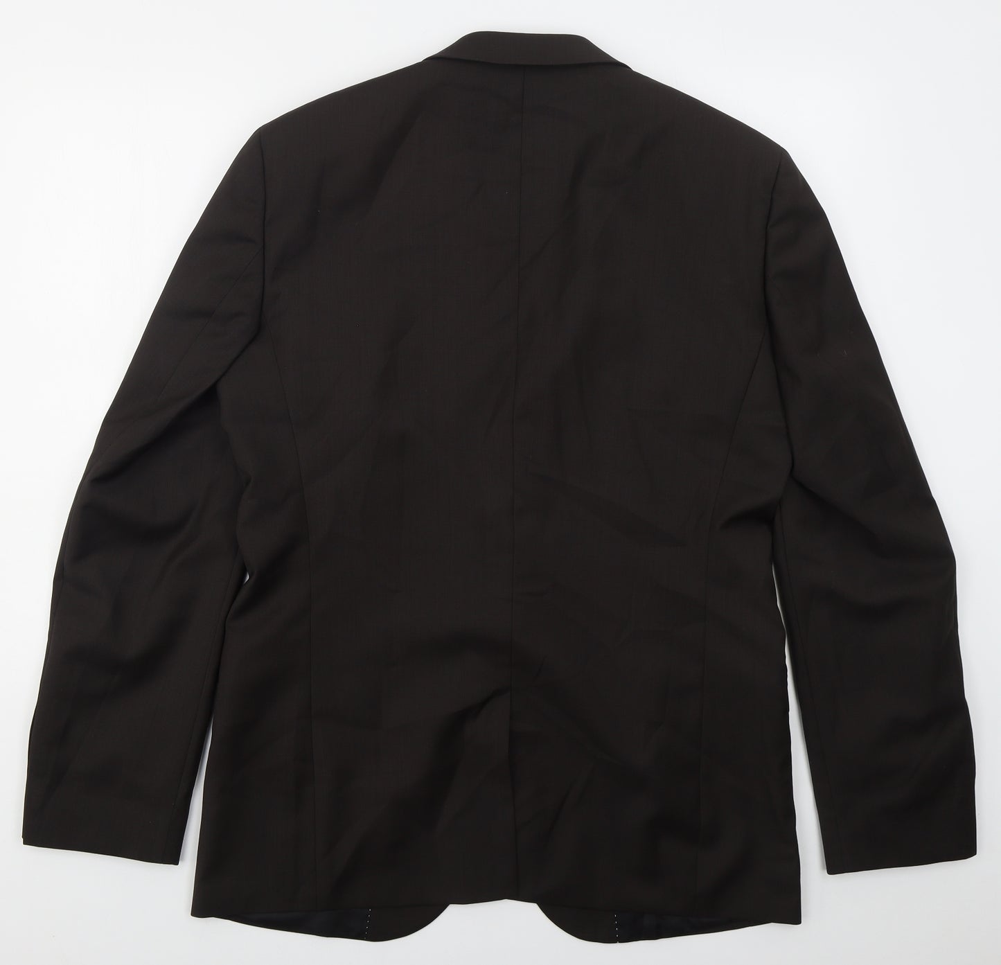 Esprit Mens Brown  Viscose Jacket Suit Jacket Size 42