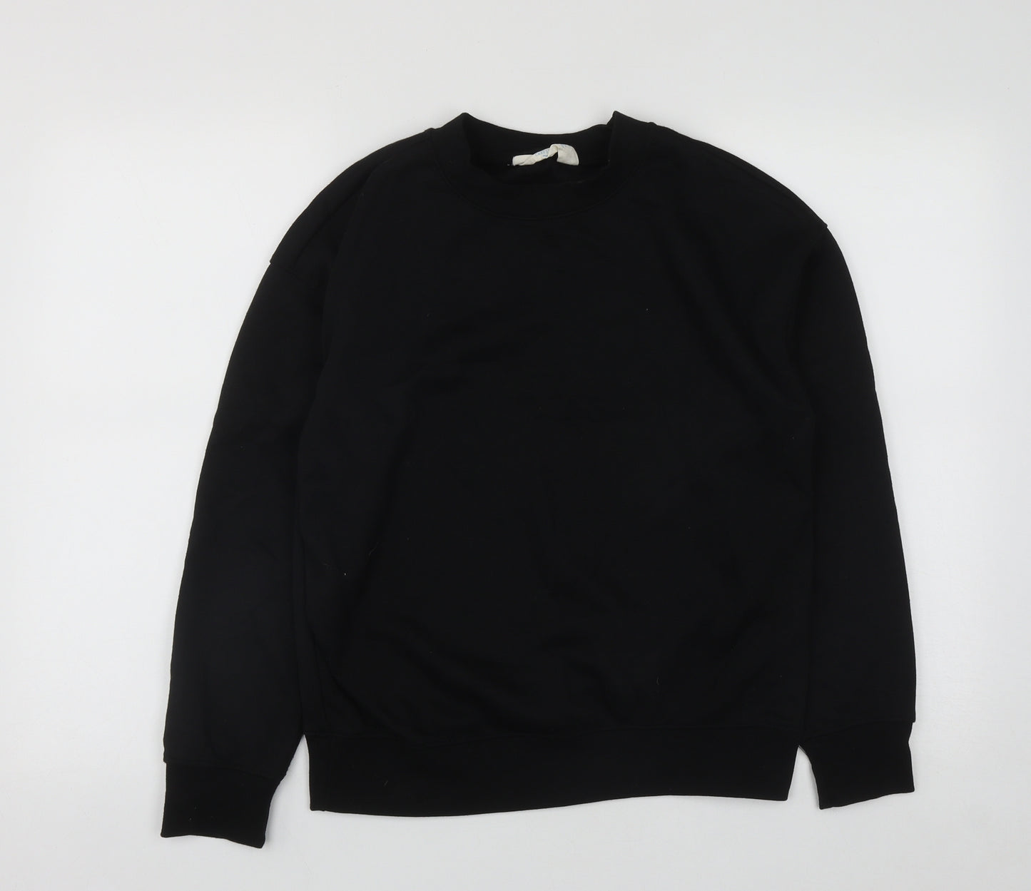 Primark Womens Black  Polyester Pullover Sweatshirt Size XS