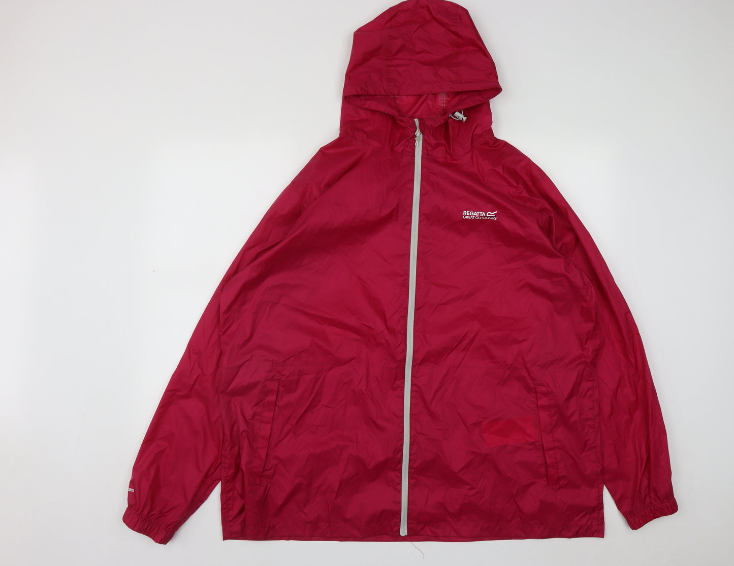 Regatta Womens Pink   Rain Coat Jacket Size 24  Zip