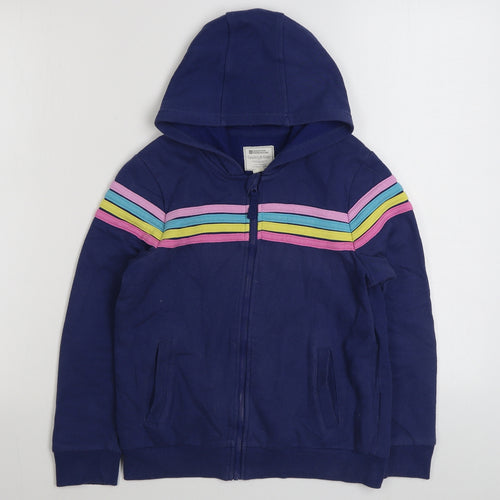 Mountain Warehouse Girls Blue   Jacket  Size 9-10 Years  Zip