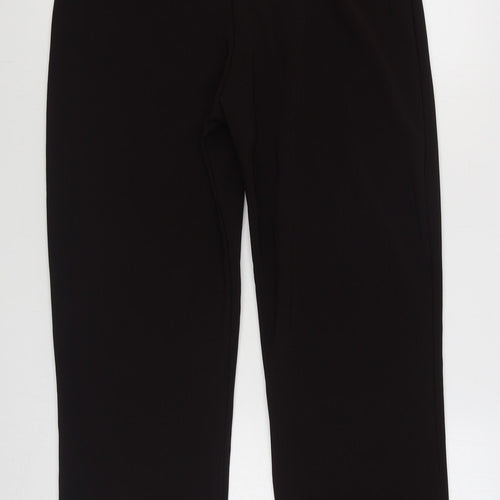 Preworn Womens Brown  Cotton Blend Trousers  Size 3XL L27 in Regular