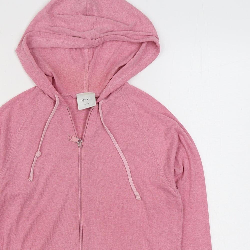 NEXT Womens Pink   Jacket  Size 12  Zip