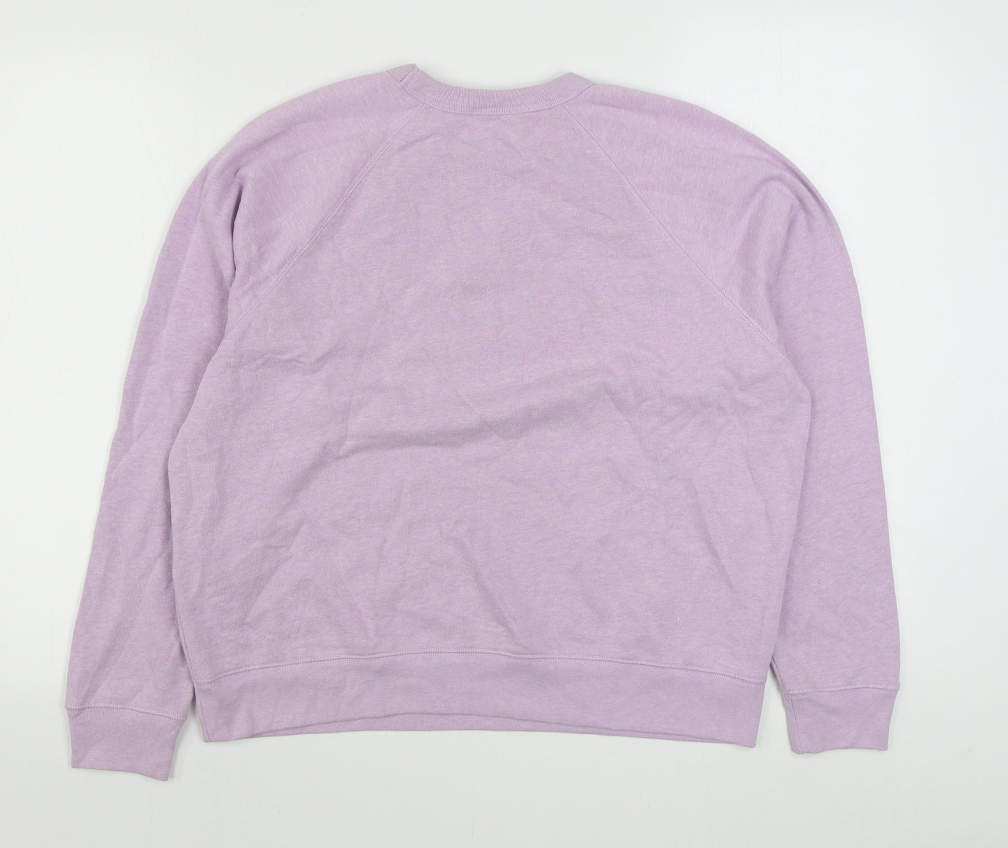 Levi's Womens Purple  Cotton Pullover Sweatshirt Size M  Pullover