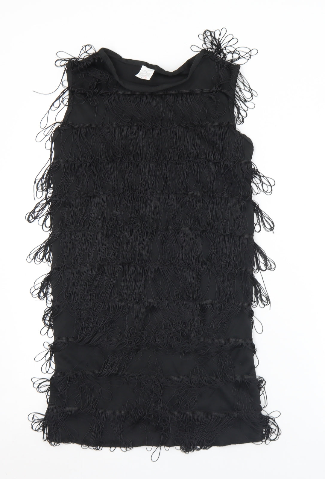 I Love Fancy Dress Girls Black  Polyester Shift  Size S  Round Neck  - Fancy dress