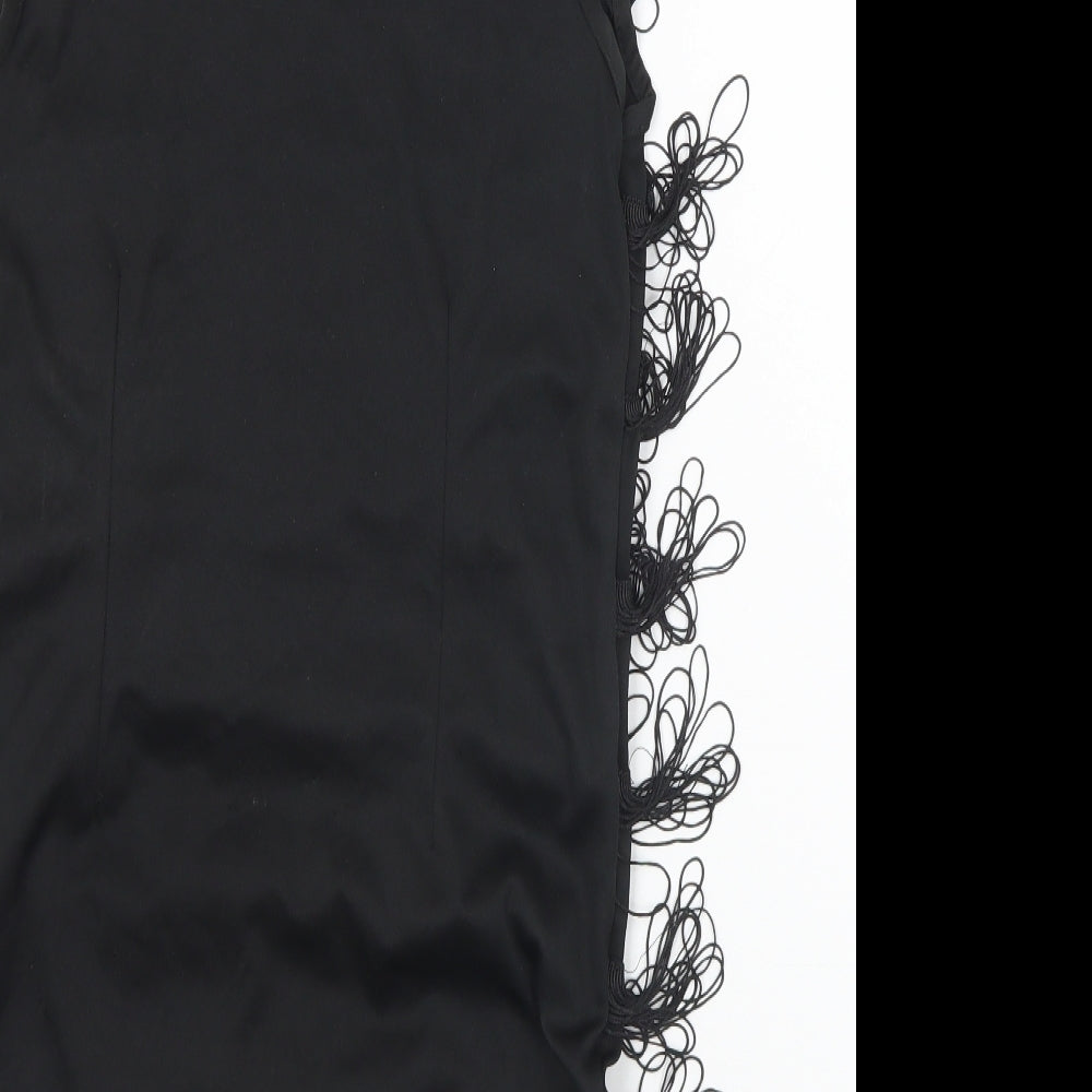I Love Fancy Dress Girls Black  Polyester Shift  Size S  Round Neck  - Fancy dress