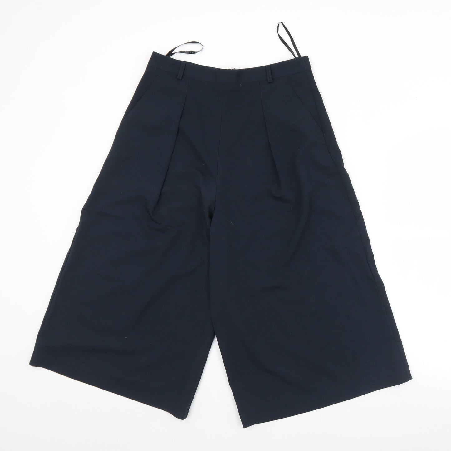 Atmosphere Womens Black  Polyester Culotte Shorts Size 10 L17 in Regular Zip