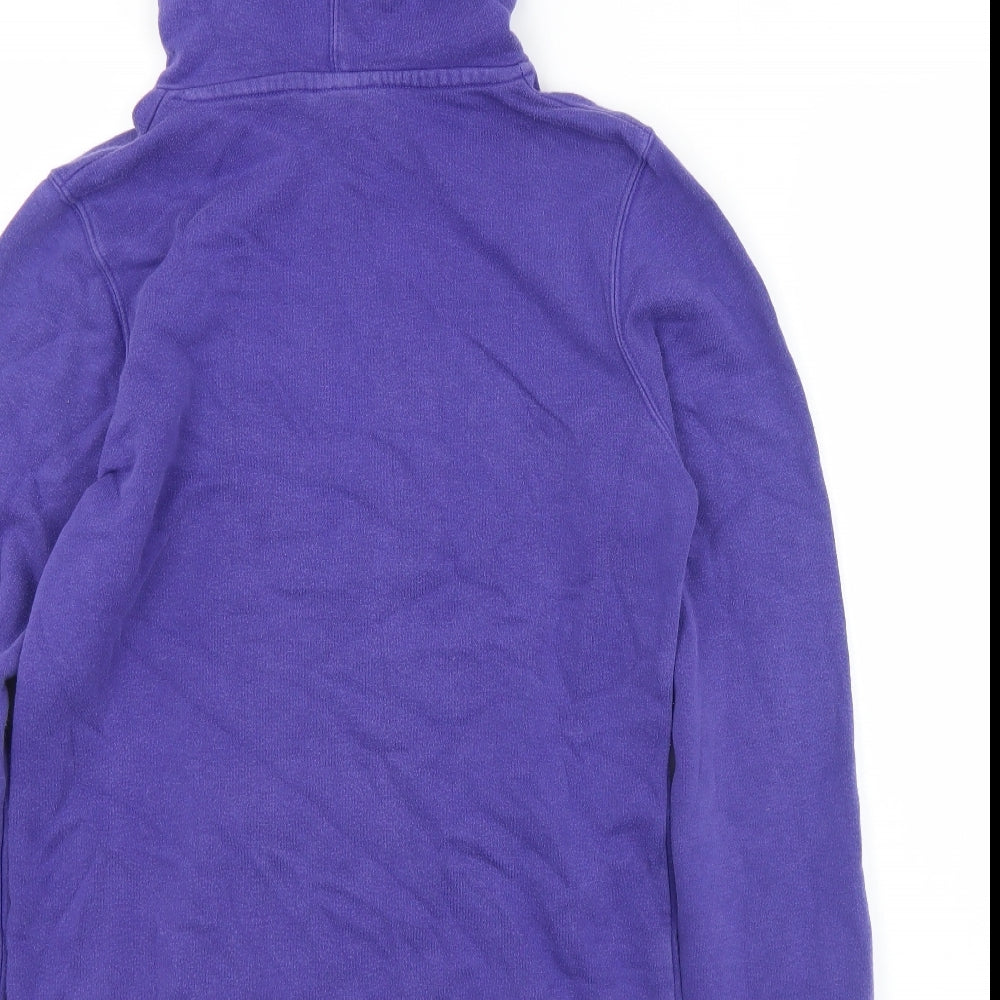 Bjorkvin Womens Blue  Cotton Pullover Hoodie Size XL