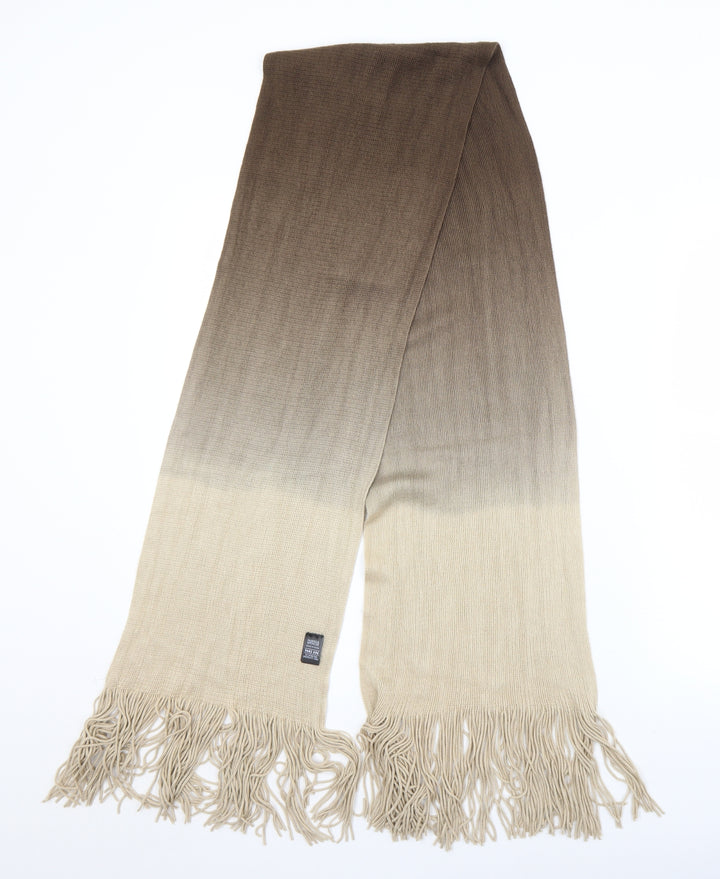 Marks and Spencer Unisex Brown  Acrylic Scarf  One Size
