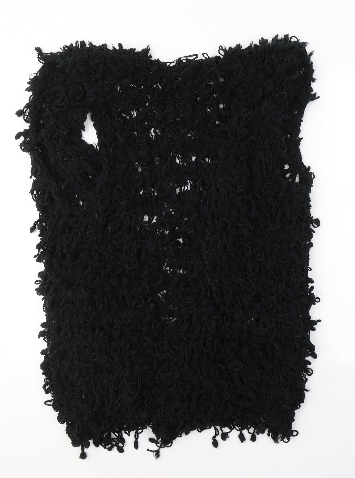 Roman Womens Black V-Neck  Polyester Cardigan Jumper Size 16