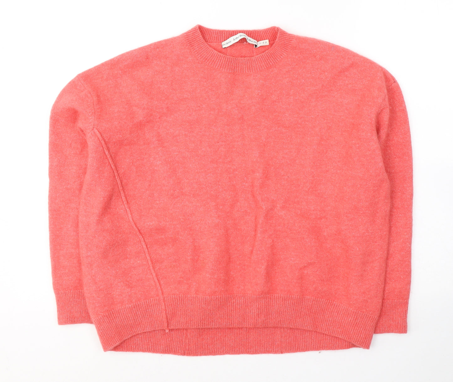 & Other Stories Womens Pink Round Neck  Wool Pullover Jumper Size S