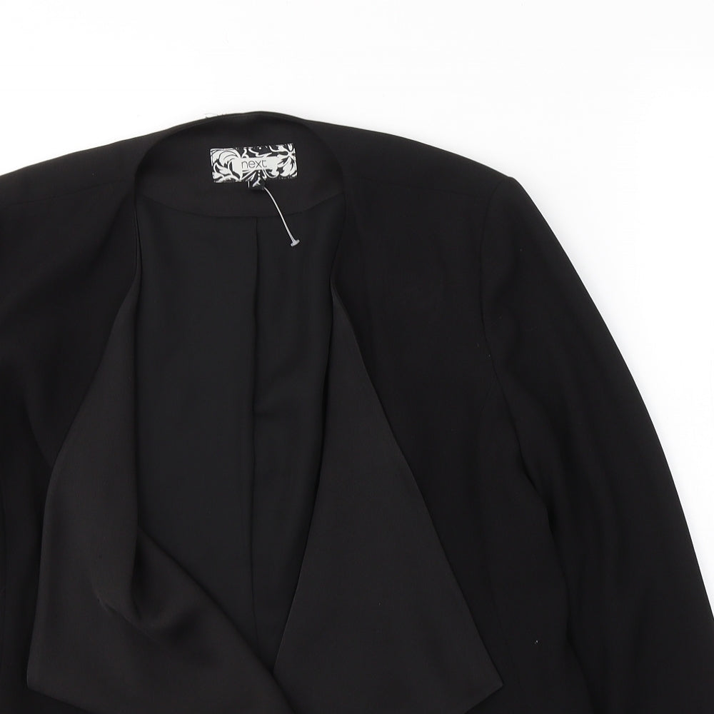NEXT Womens Black   Jacket Blazer Size 10