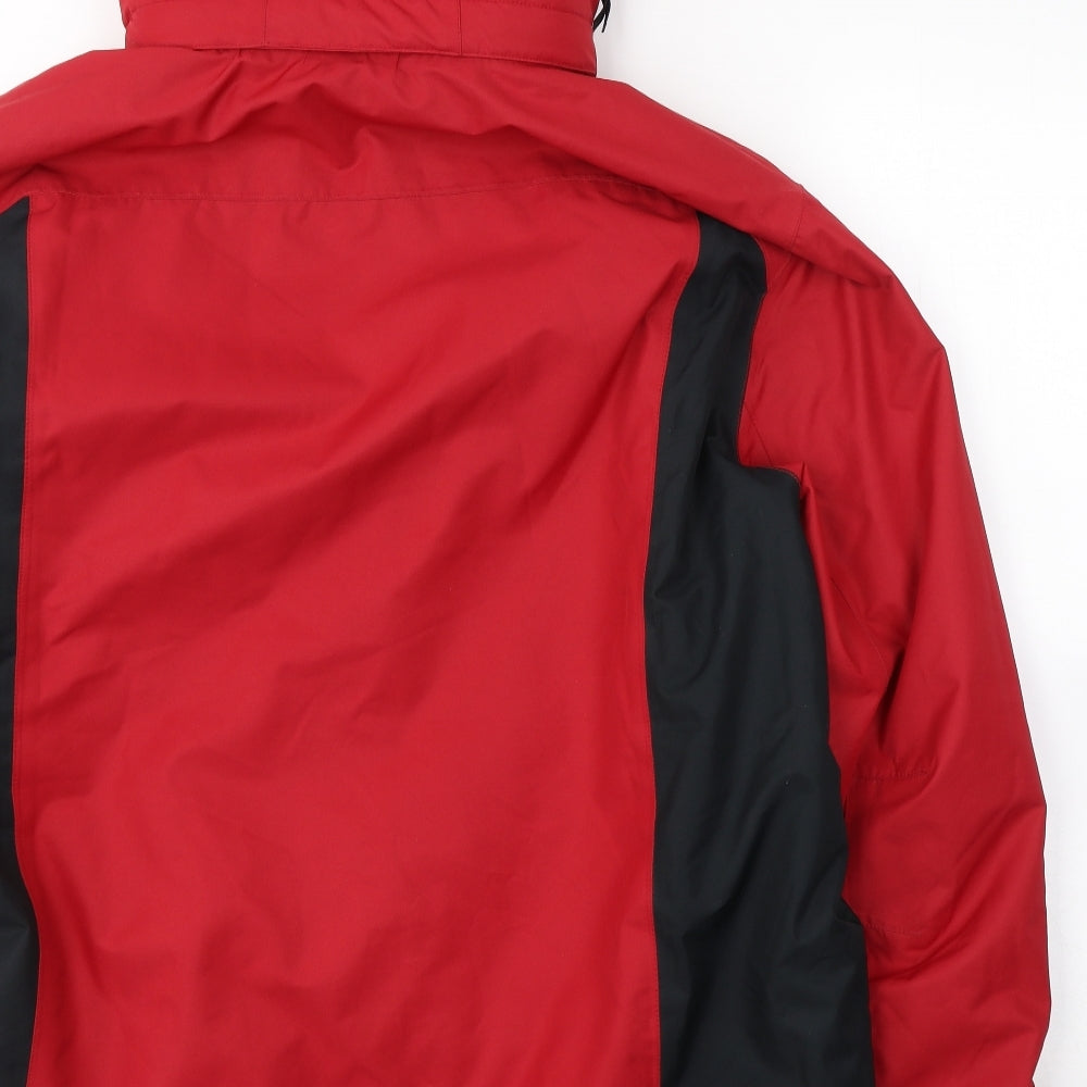 TOG 24 Mens Red   Windbreaker Coat Size 2XL  Zip