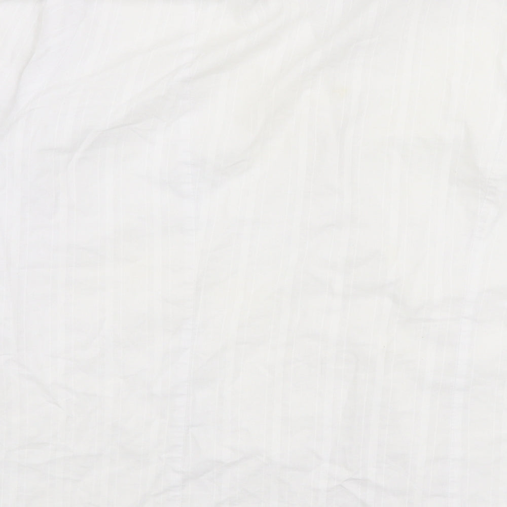 Wallis Womens White  Polyester Basic Blouse Size 14 Collared