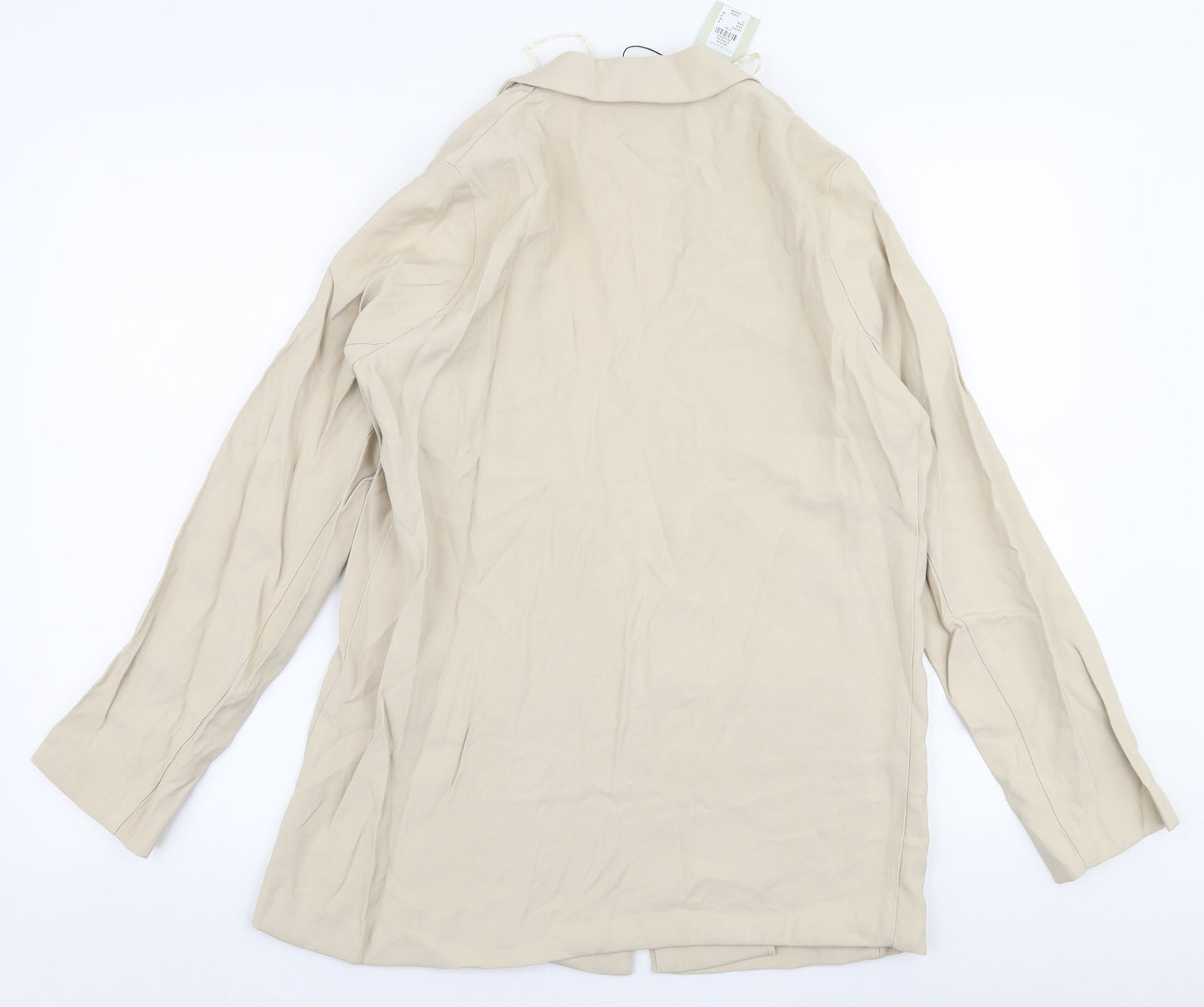 Primark Womens Beige   Jacket Blazer Size 8