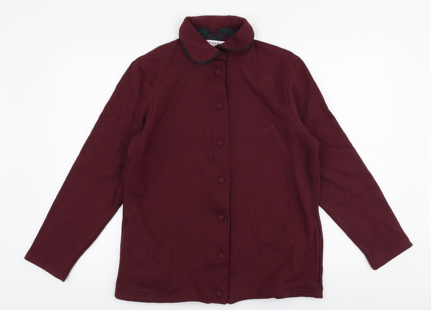 Country Collection Womens Red   Jacket Coat Size S  Button