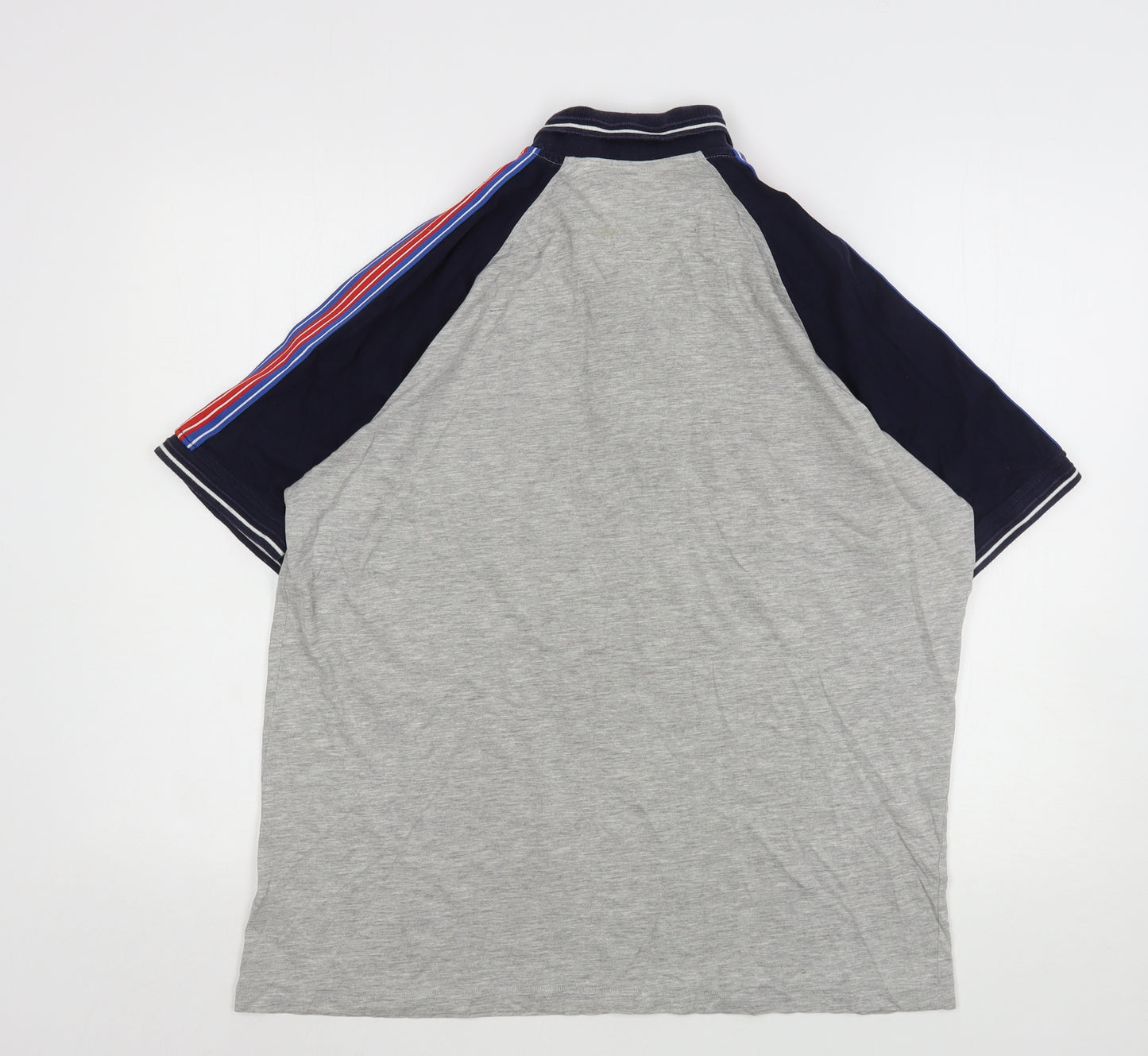 George Mens Multicoloured  Cotton  Polo Size L Collared