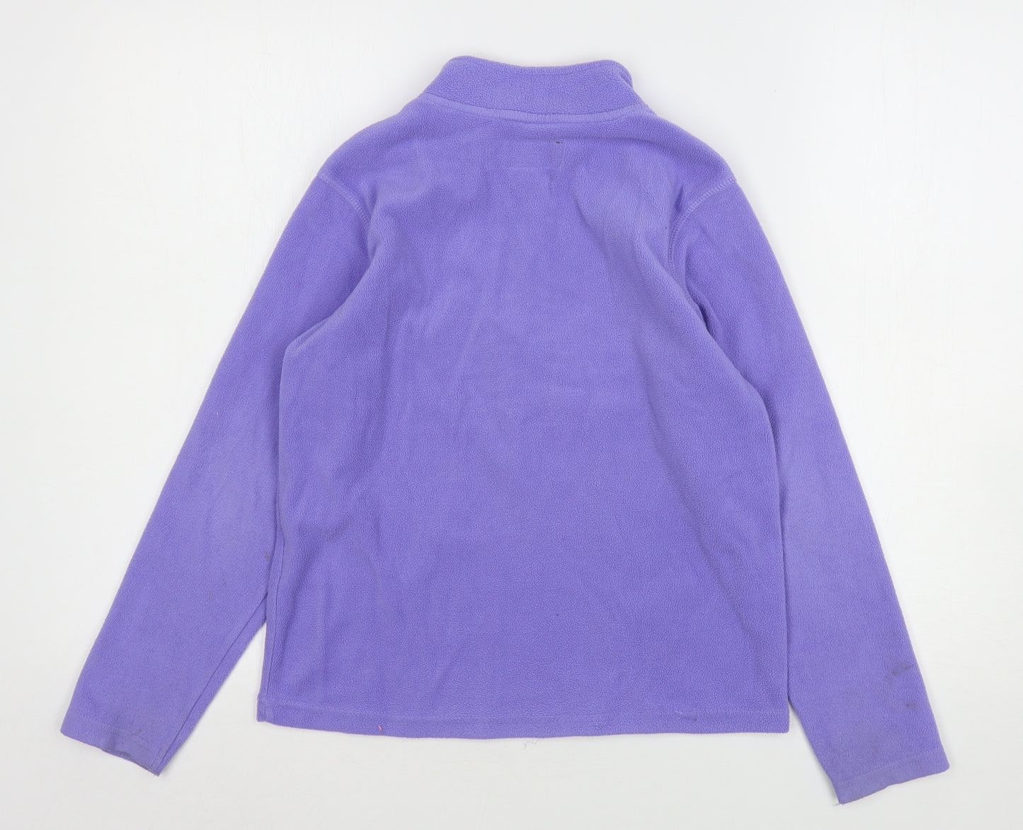 Regatta Girls Purple  Polyester Pullover Sweatshirt Size 11-12 Years