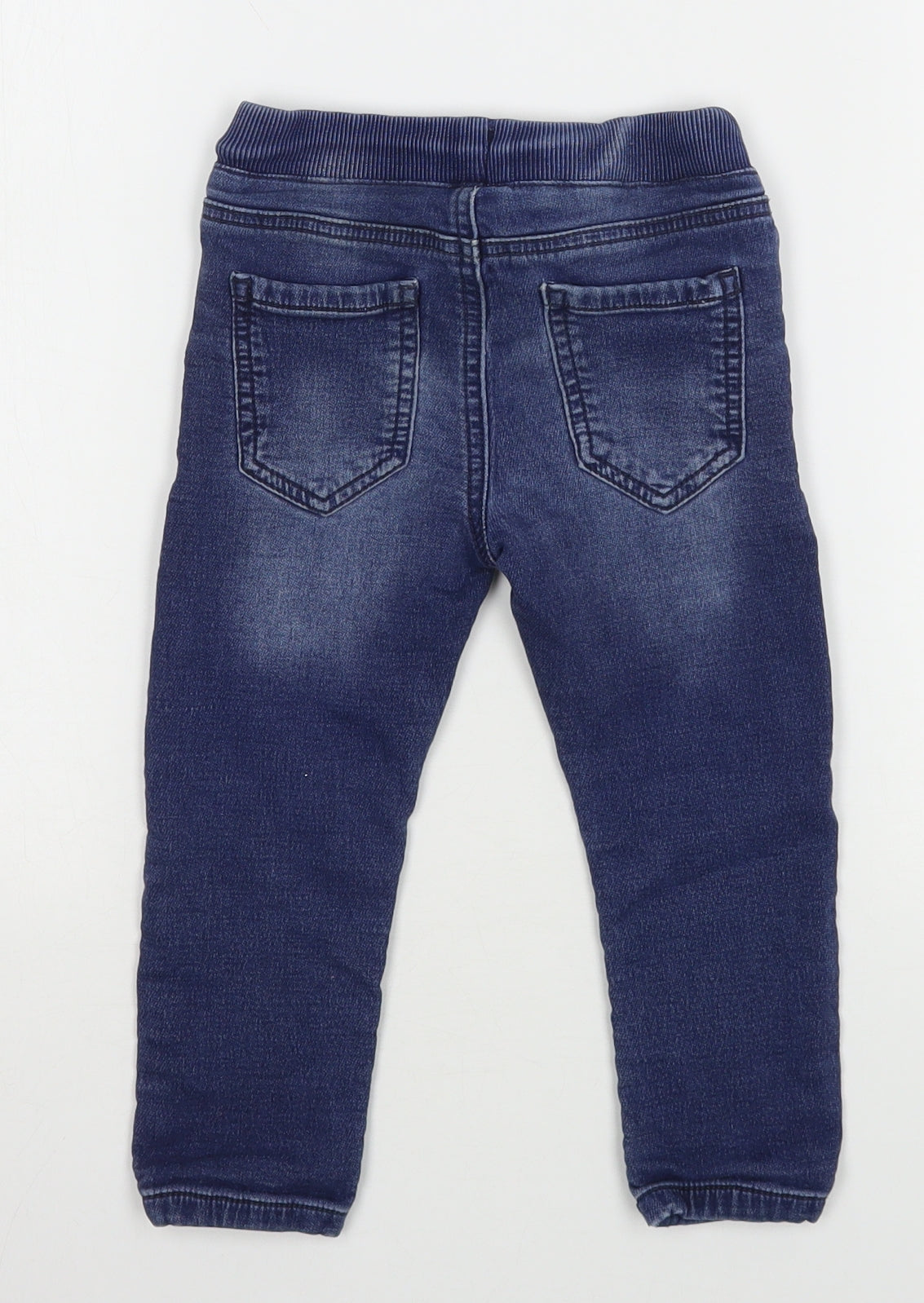 NEXT Boys Blue  Cotton Skinny Jeans Size 3 Years  Regular