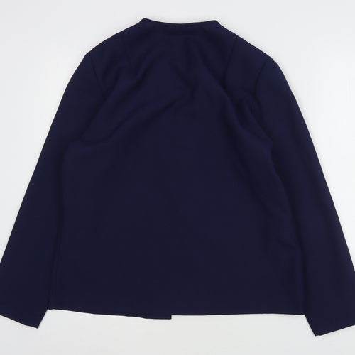 Richard Stump Womens Blue   Jacket Blazer Size 14