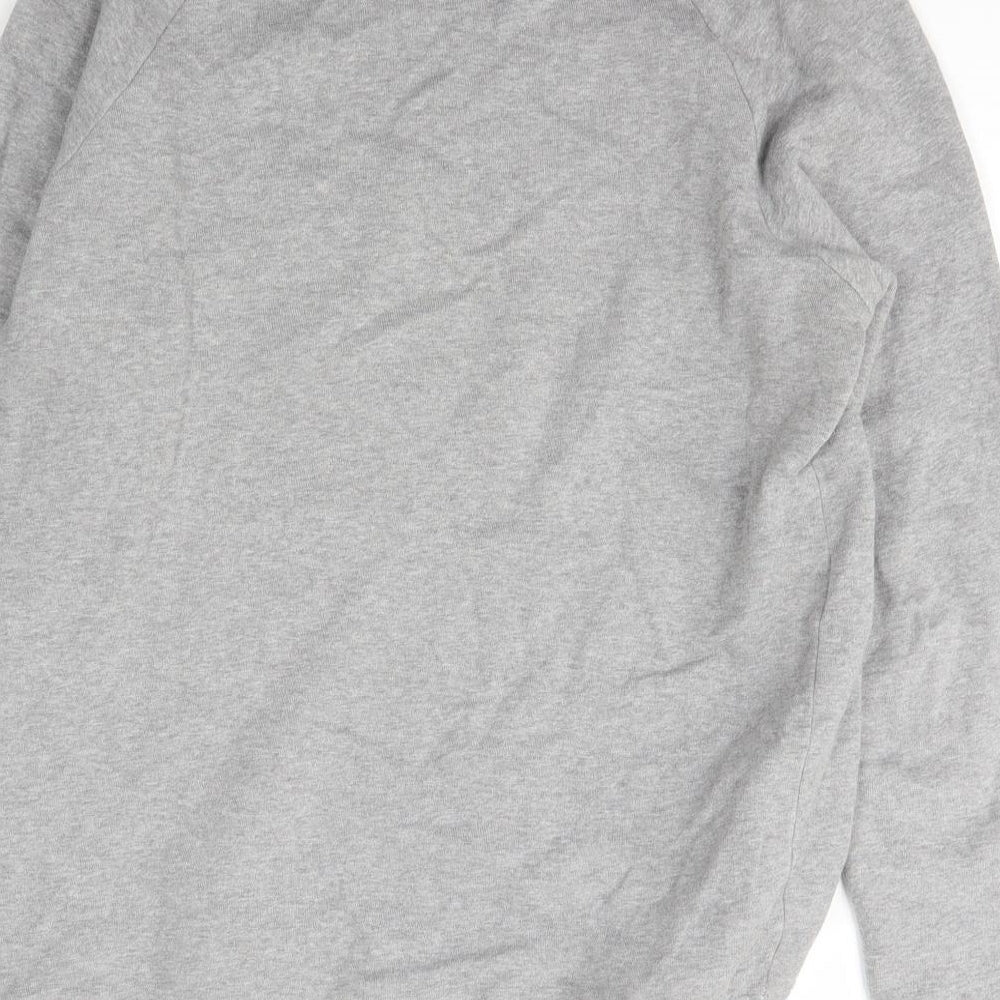 Rapanui Womens Grey Crew Neck  Cotton Pullover Jumper Size M