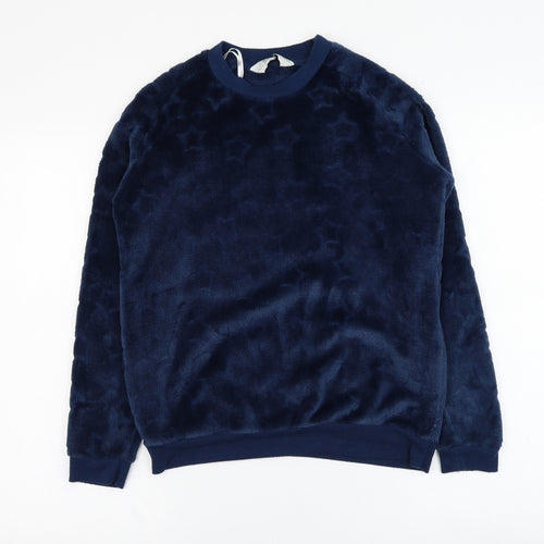 Primark Womens Blue  Polyester Pullover Sweatshirt Size 6  Pullover - Loungewear