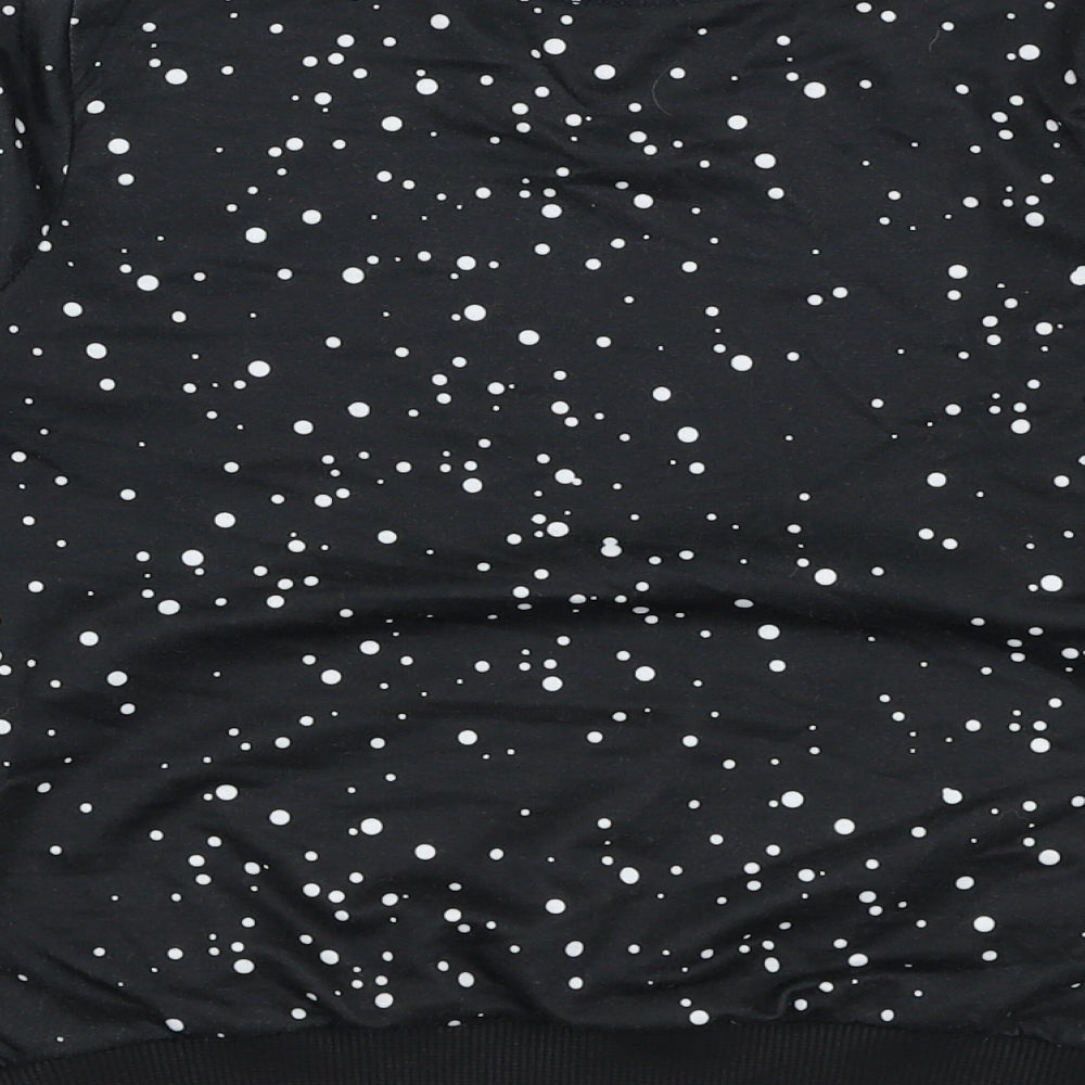 SheIn Boys Black  Polyester Pullover Sweatshirt Size 6-7 Years  Pullover - Christmas