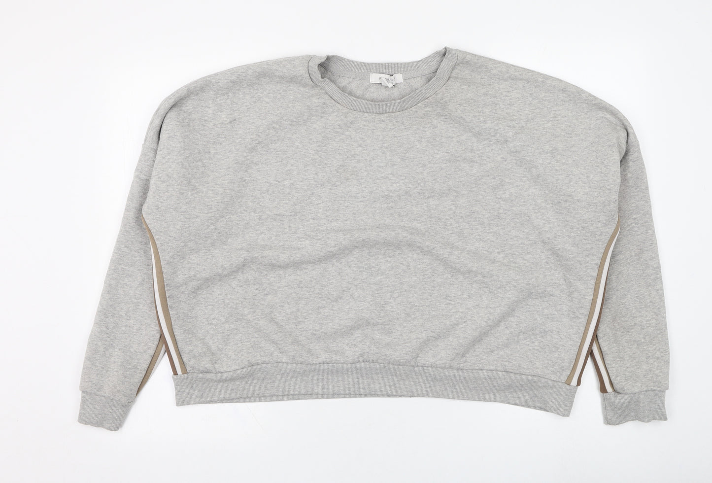 Primark Womens Grey  Polyester Pullover Sweatshirt Size 18  Pullover