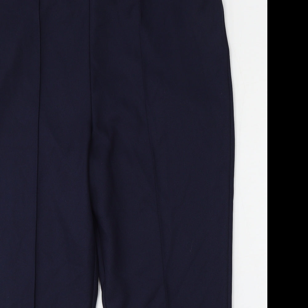 Papaya Womens Blue  Polyester Trousers  Size 20 L27 in Regular