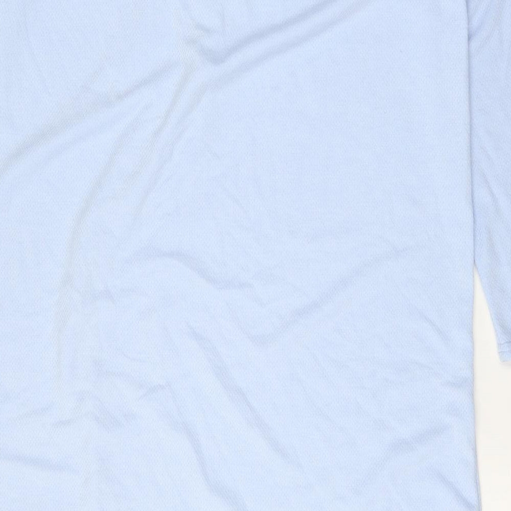 Thermoactyl Womens Blue  Polyester A-Line  Size M  Round Neck Button