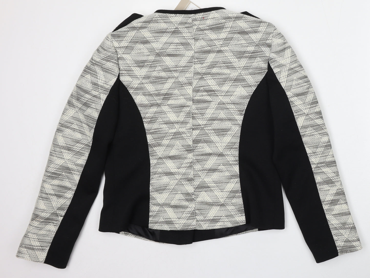 TU Womens Multicoloured Geometric  Jacket  Size 12  Zip