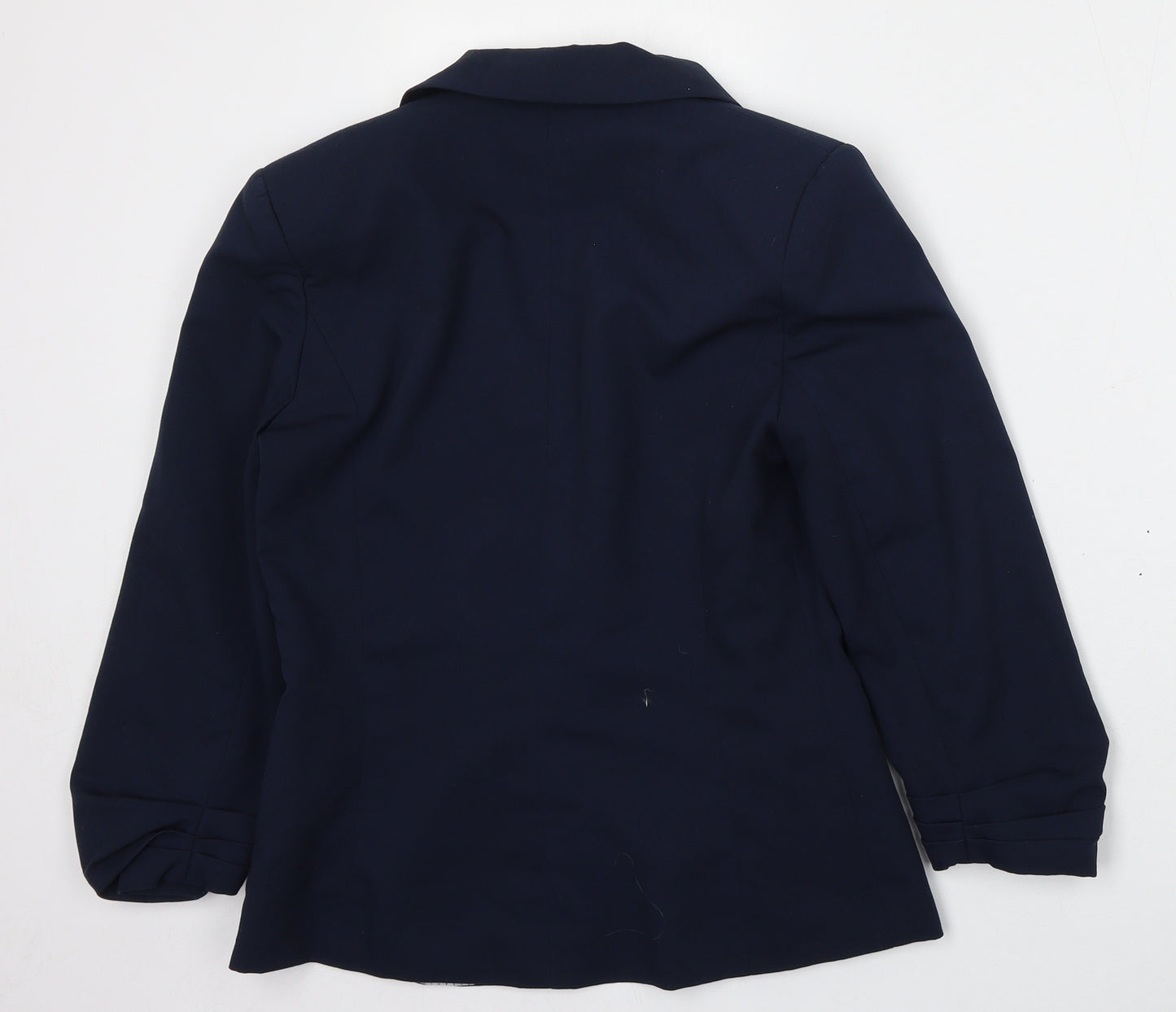 Atmosphere Womens Blue  Polyester Jacket Blazer Size 10