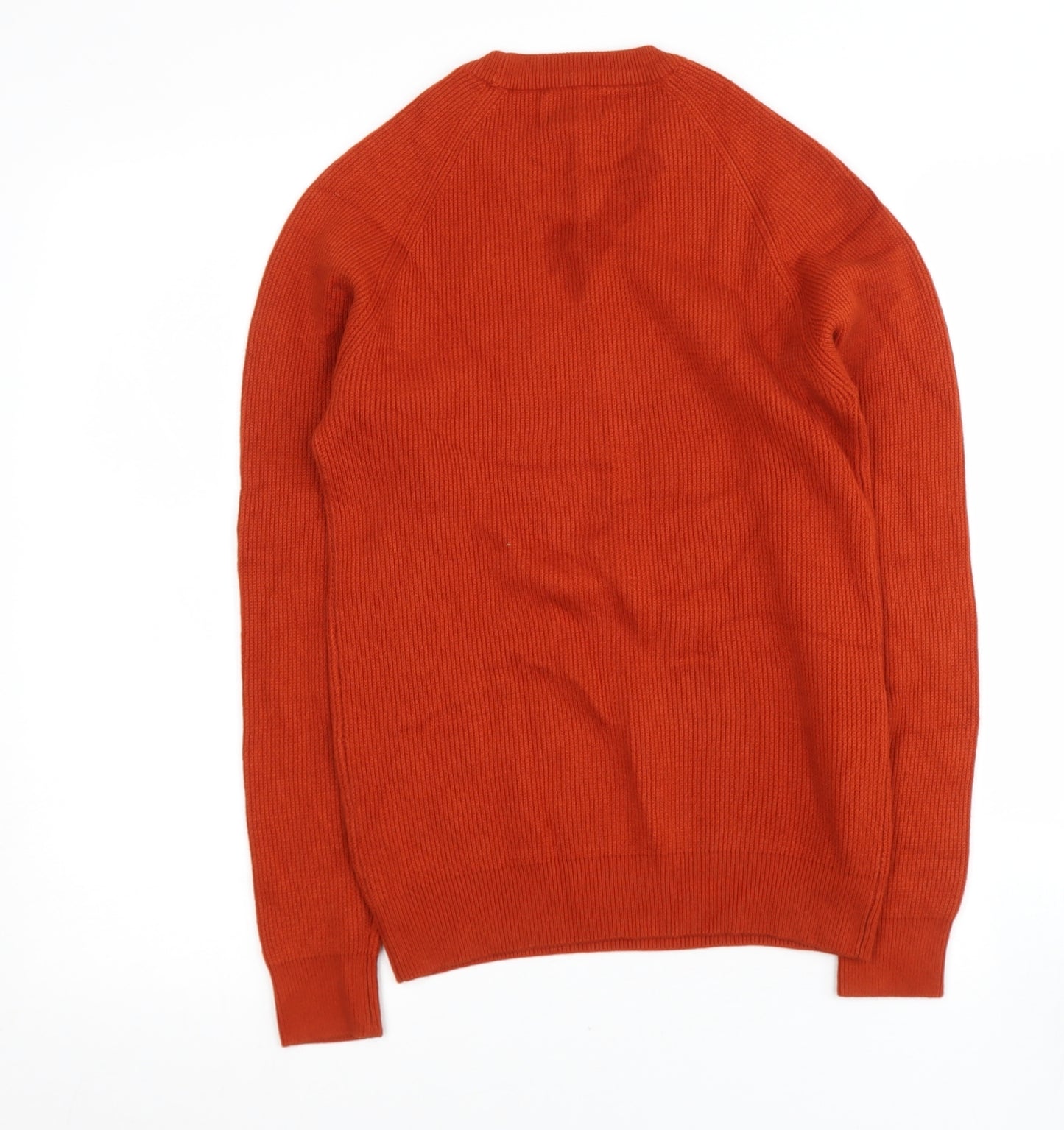 NEXT Womens Brown Round Neck  Cotton Pullover Jumper Size XS