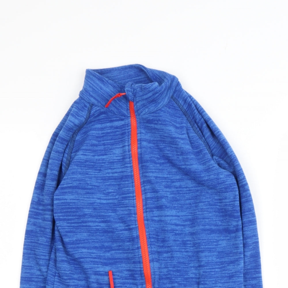 Mountain Warehouse Boys Black High Neck  Polyester Pullover Jumper Size 9-10 Years