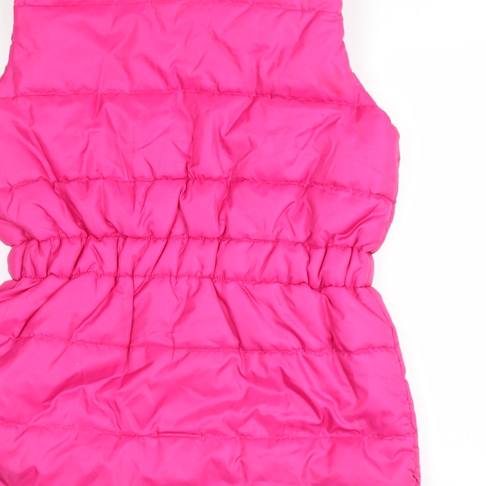 X Mail Girls Pink   Gilet Coat Size 13-14 Years