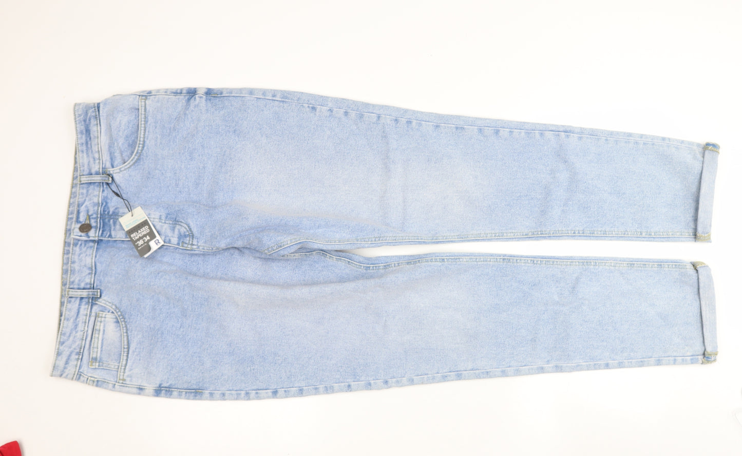 Primark Womens Blue   Boyfriend Jeans Size 16 L34 in Regular