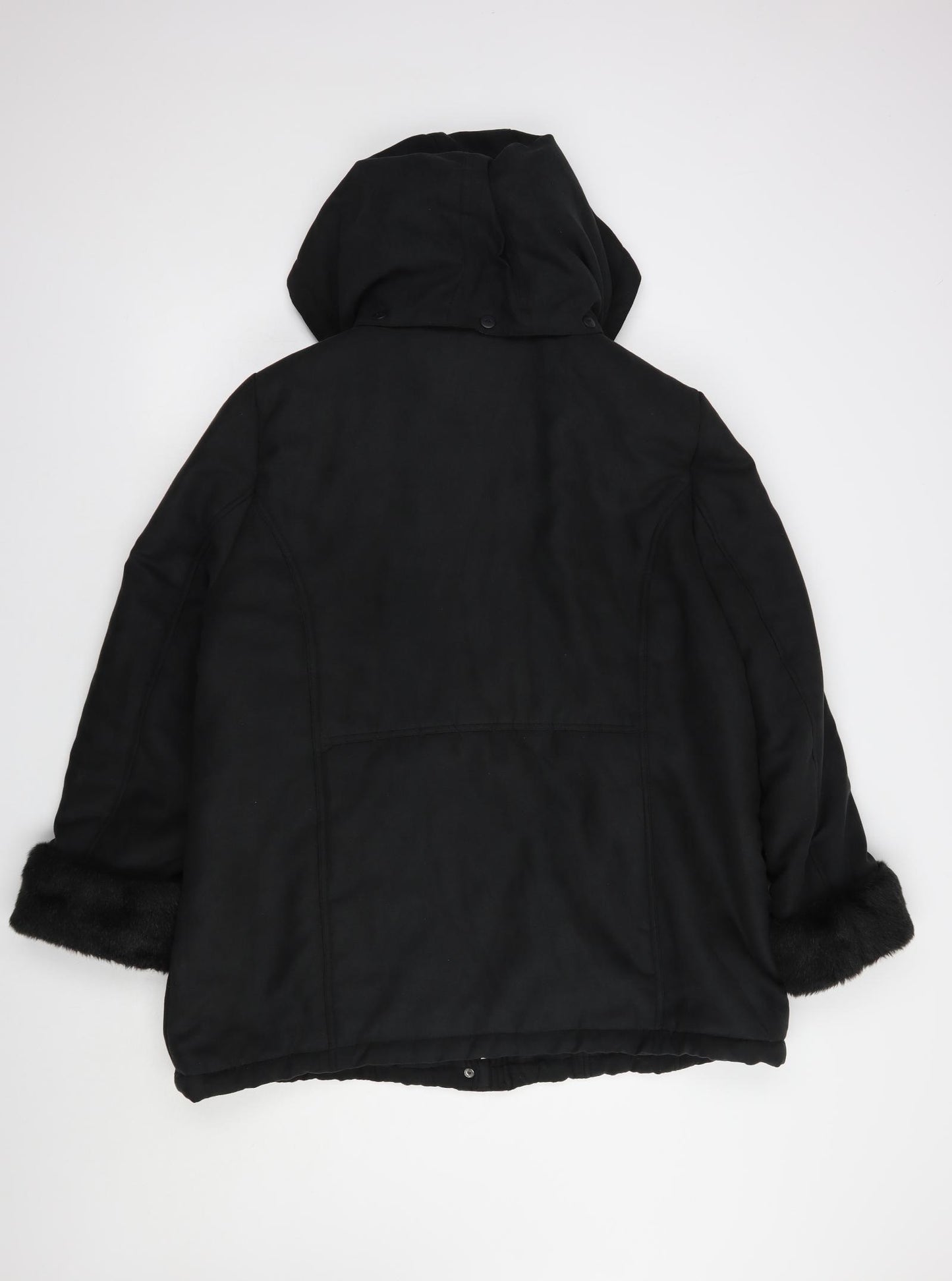 Bonmarché Womens Black   Jacket  Size L  Zip