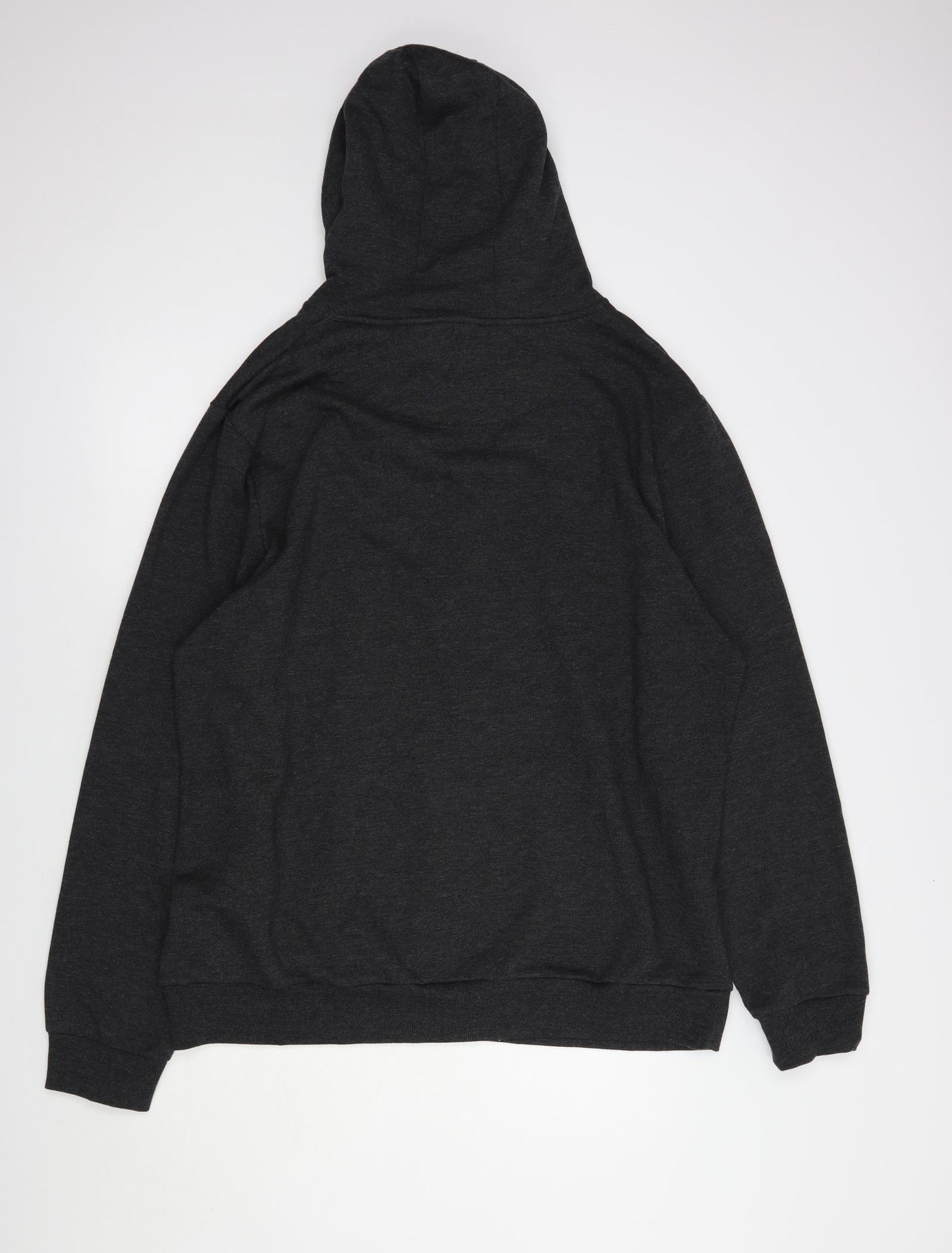 Primark Mens Grey  Cotton Full Zip Hoodie Size 3XL