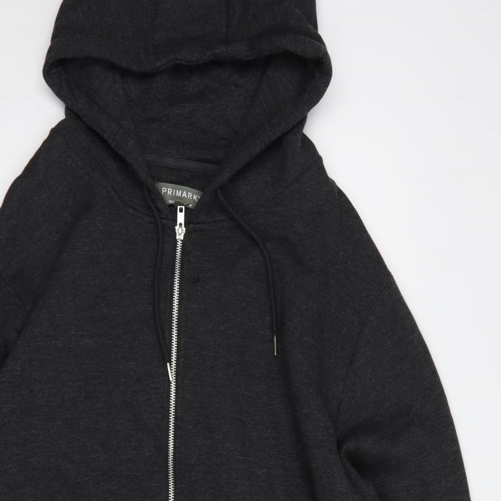Primark Mens Grey  Cotton Full Zip Hoodie Size 3XL