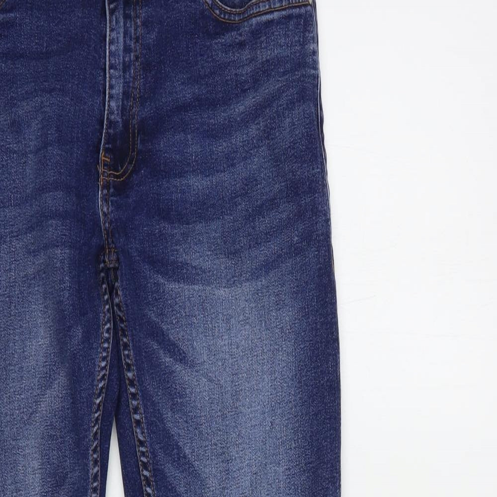 Firetrap Womens Blue  Cotton Skinny Jeans Size 30 in L29 in Regular Button