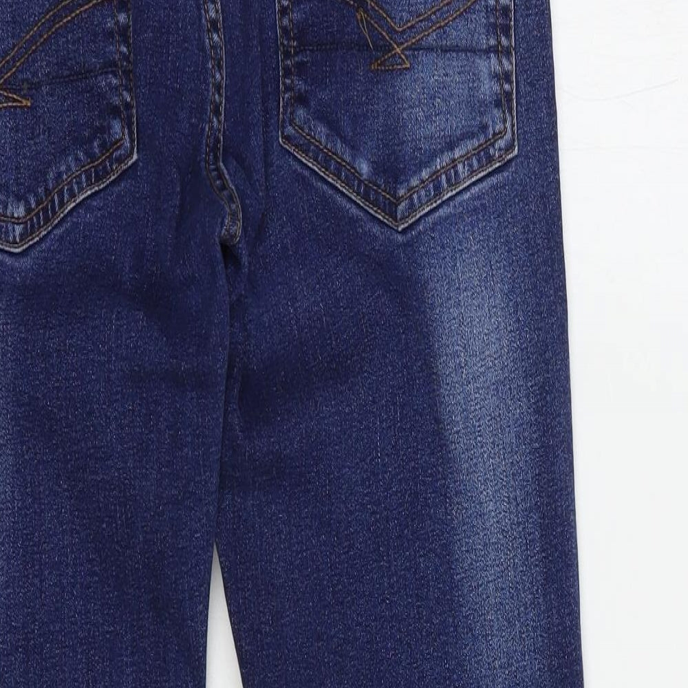 Firetrap Womens Blue  Cotton Skinny Jeans Size 30 in L29 in Regular Button