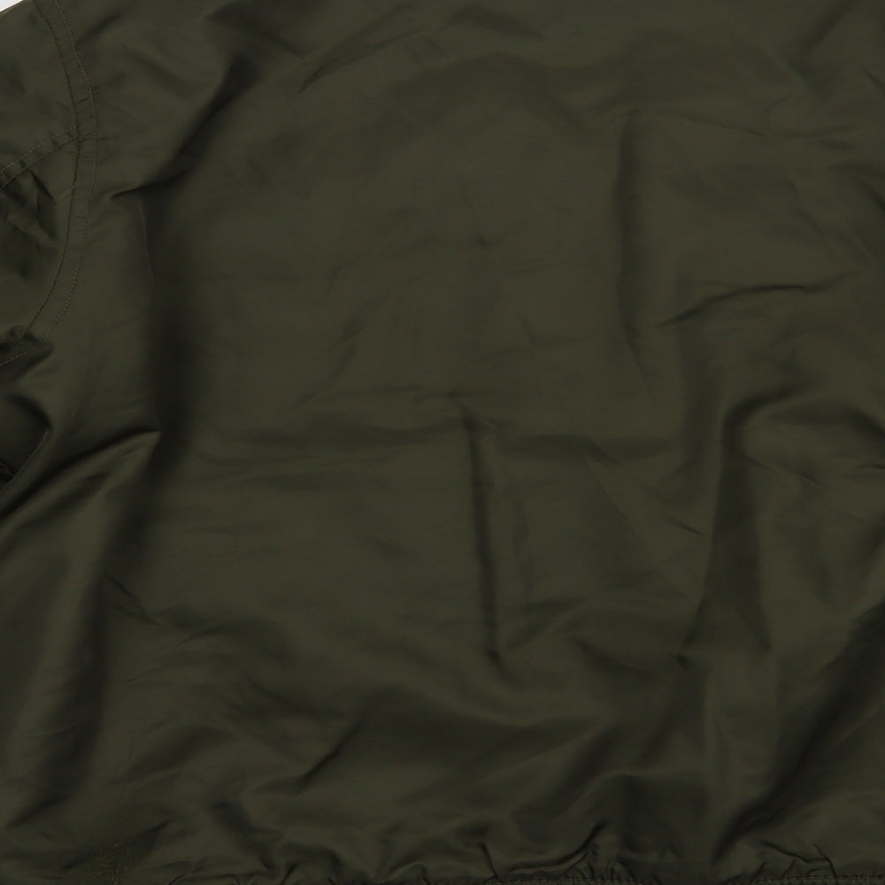 Cedarwood State Mens Green   Bomber Jacket Jacket Size L  Zip