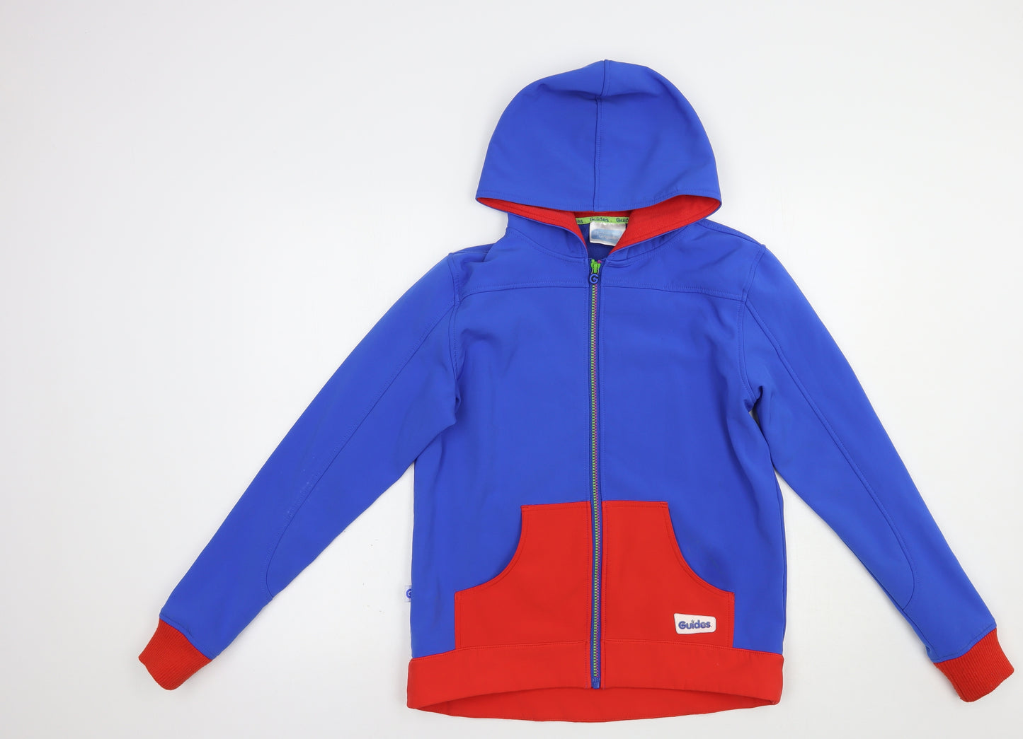 Guides Womens Blue   Windbreaker Jacket Size M  Zip