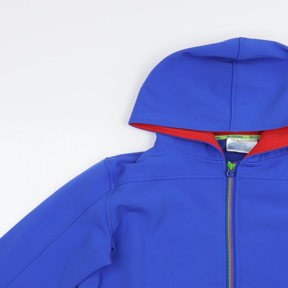 Guides Womens Blue   Windbreaker Jacket Size M  Zip