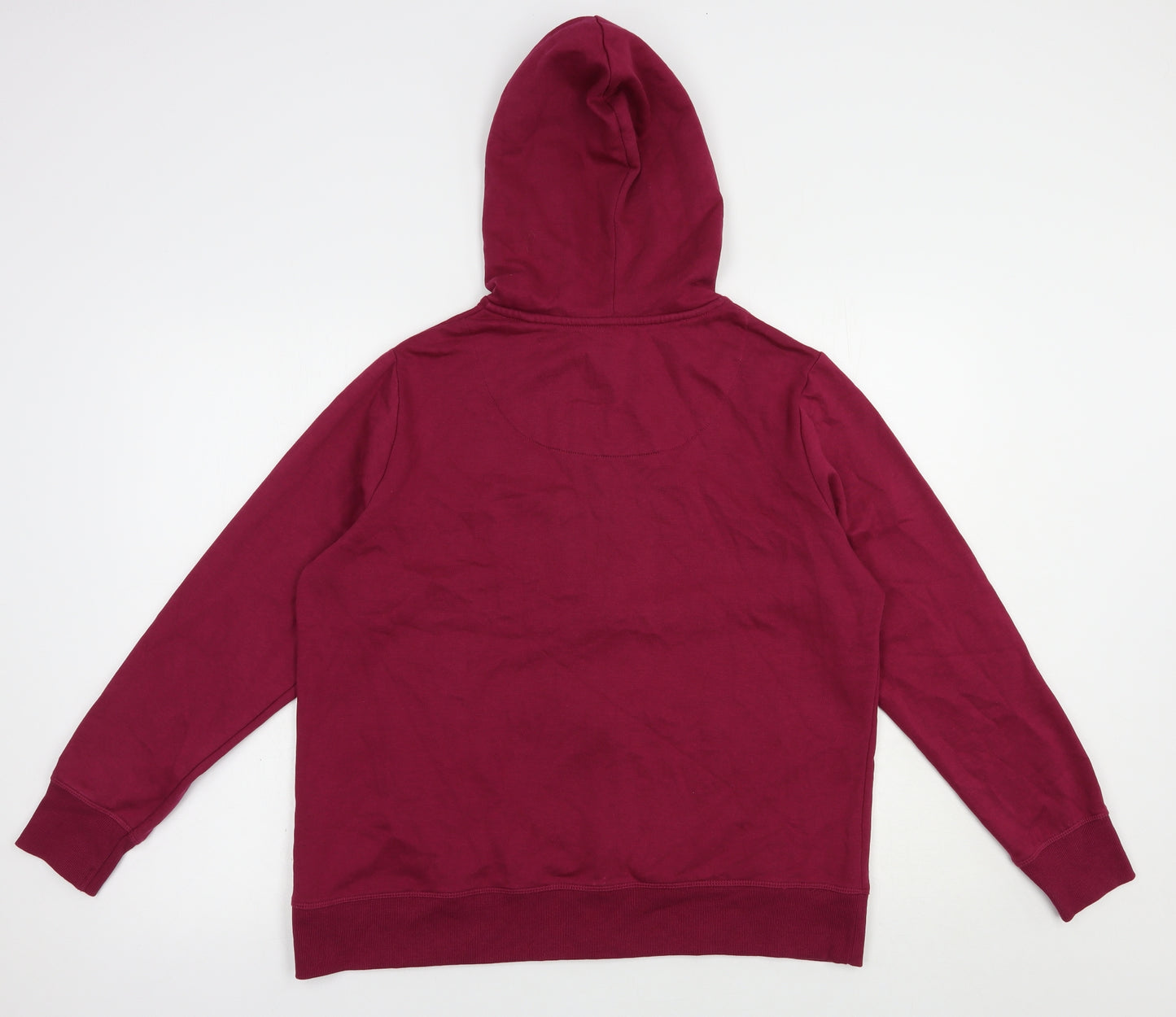 TU Womens Purple  Cotton Full Zip Hoodie Size 18  Zip