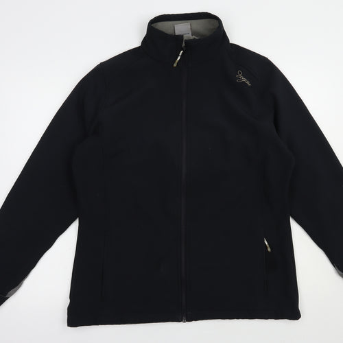 TOG 24 Womens Black   Windbreaker Jacket Size 14  Zip