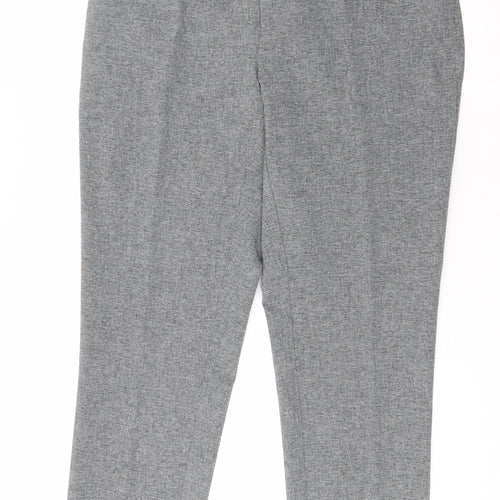 Taylor and Wright Mens Grey  Polyester Trousers  Size 34 in L31 in Regular