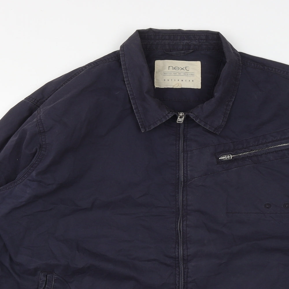 NEXT Mens Blue   Jacket  Size 2XL  Zip