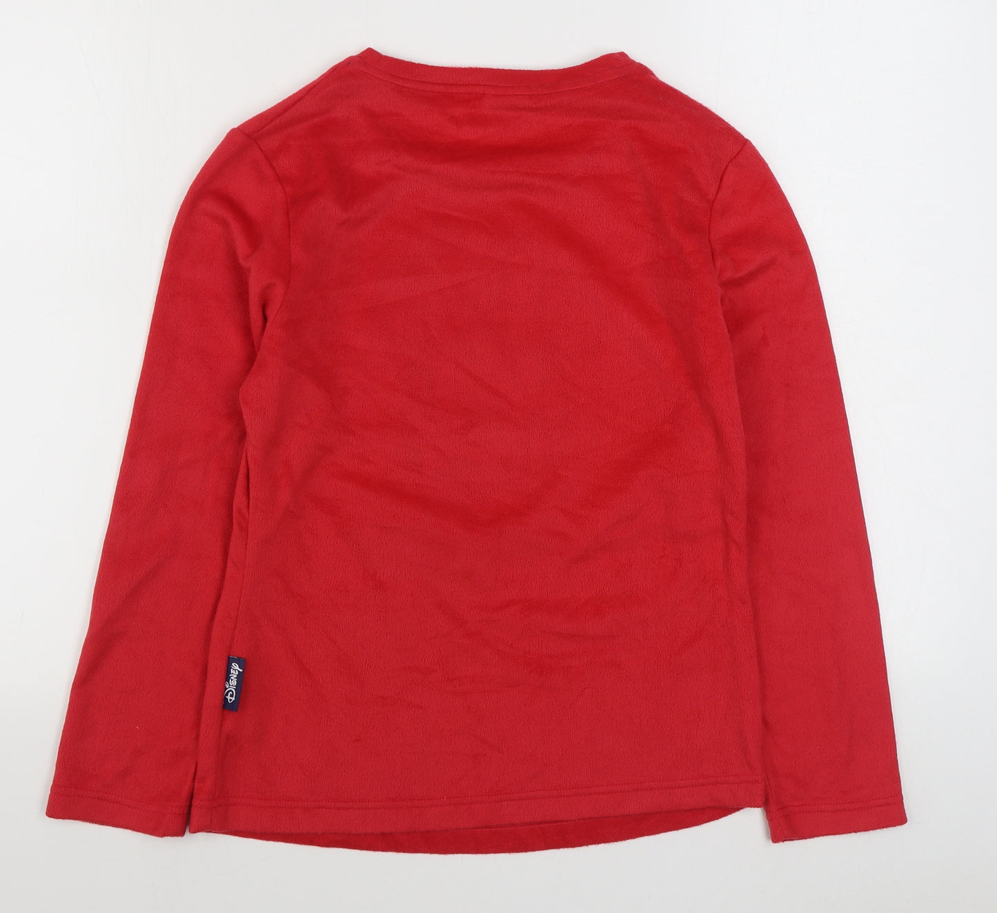 Primark Womens Red Solid Polyester Top Pyjama Top Size XS