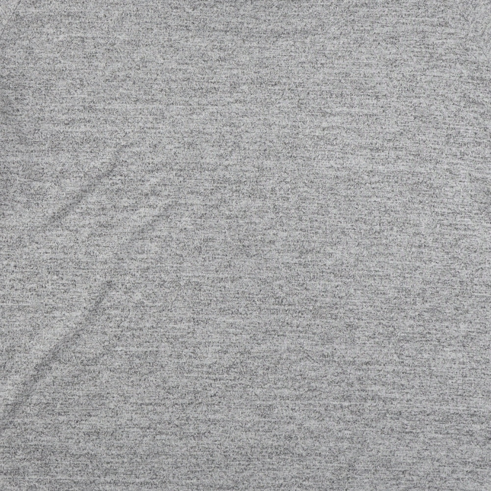 H&M Womens Grey  Polyester Pullover Sweatshirt Size M  Pullover