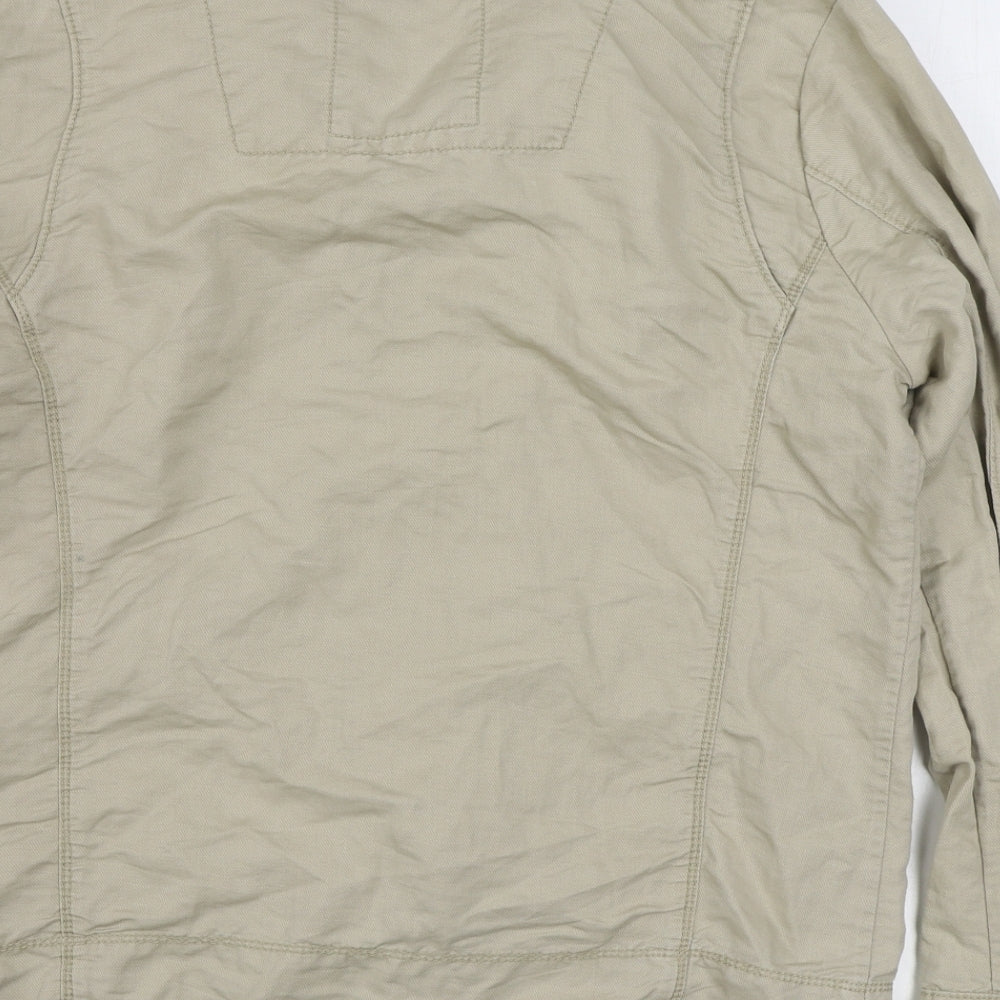 Urban wear  Mens Beige   Jacket  Size M  Zip